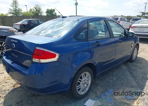 2008 Ford Focus Se/Ses from USA, damaged, VIN 1FAHP35N98W172045